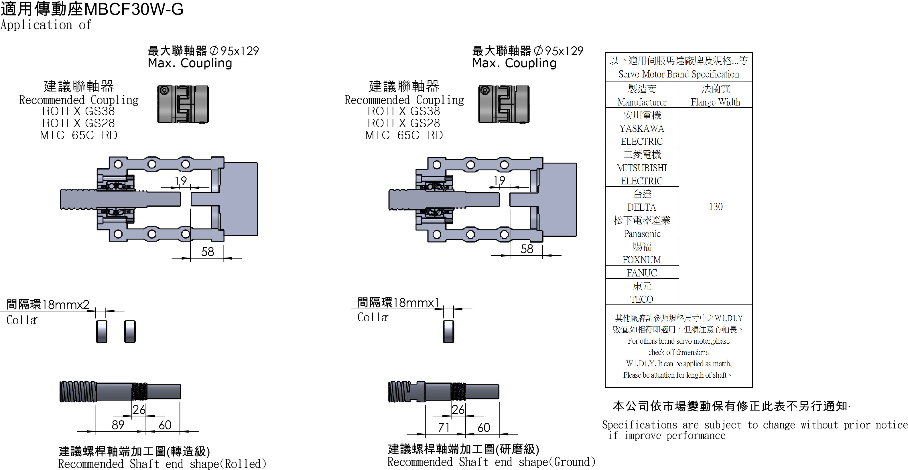 MBCF30W-G