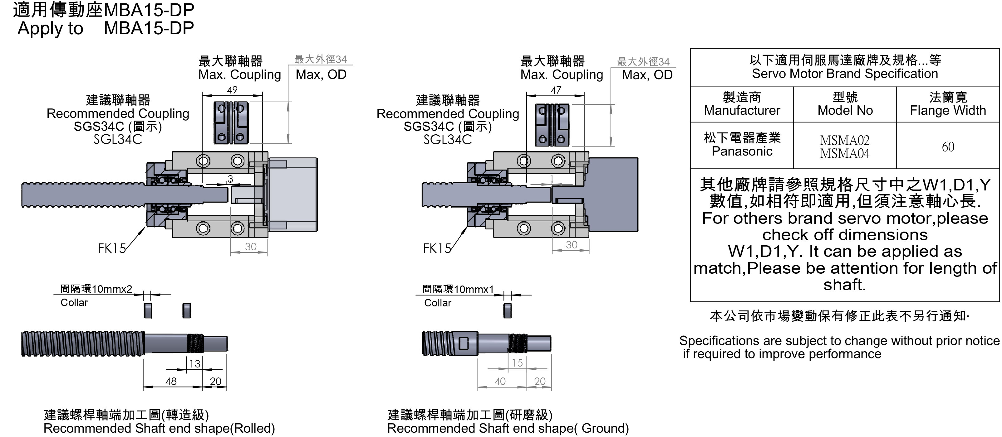 MBA15-DP