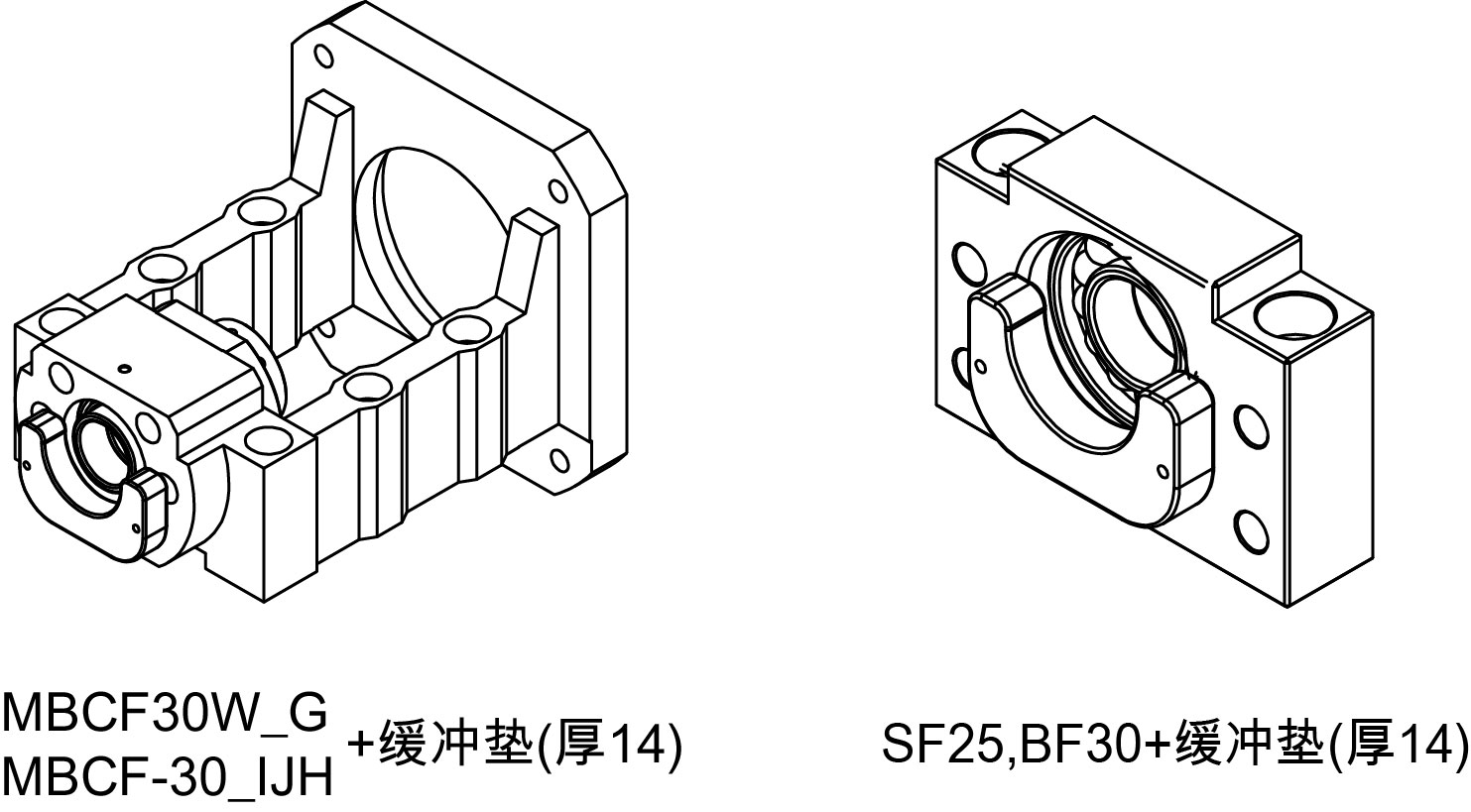 MBCF30加長 BF30 SF25