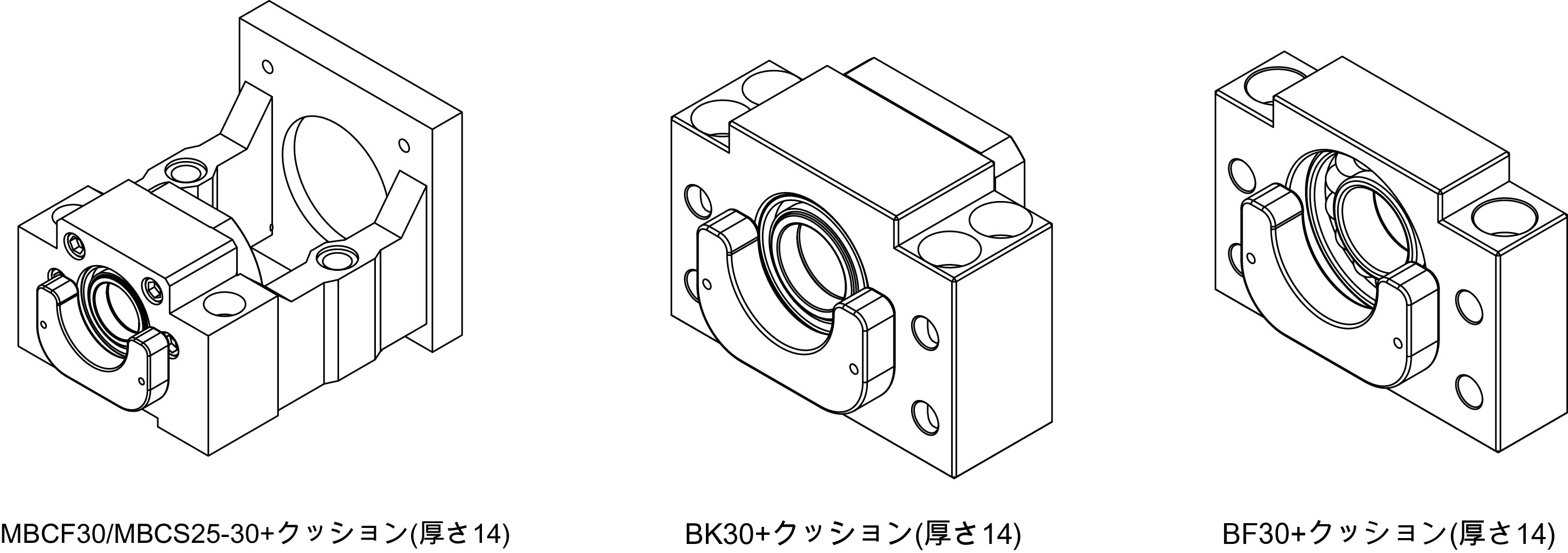 MBCF30 MBCS25-30 BK30 BF30